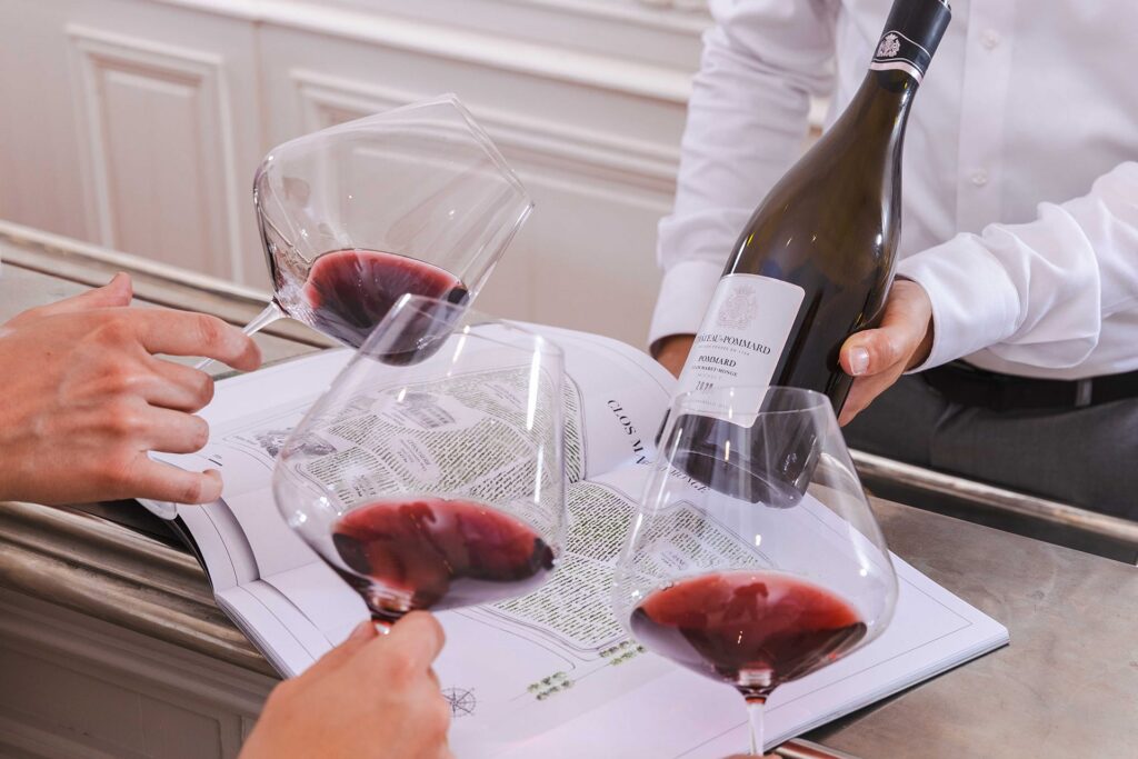 The Clos Marey-Monge Tasting