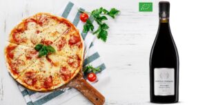 Clos Marey-Monge Micault 2020 et une délicieuse pizza napolitaine à la bresaola et stracciatella