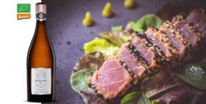 Bourgogne Rosé 2023 et Tataki de thon aux saveurs thaï